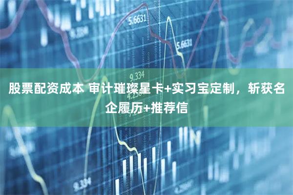股票配资成本 审计璀璨星卡+实习宝定制，斩获名企履历+推荐信